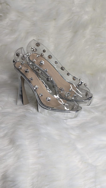 Crystal Illusion Heels