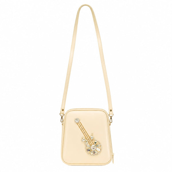 Sand Hard Case Guitar Cross Body Bag