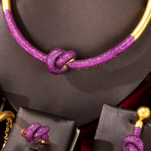 Romantic 4PCS Bowknot Jewelry