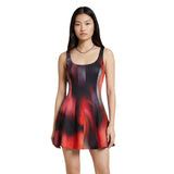 Phatbird Ebony Square-Neck Sleeveless Day Dress
