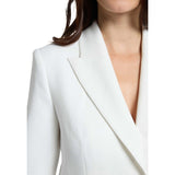 Phatbird white V-neck Women Blazer