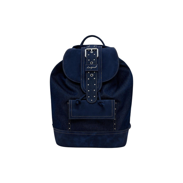 Phatbird Cobalt Faux-Leather Structured Weekend Tote