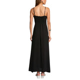 Phatbird Black Long-Sleeve Midi Dress