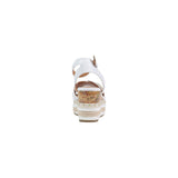 Phatbird White Platform Wedge Sandals