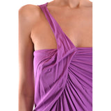 Phatbird Purple Zip-Up Mini Dress