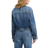 Phatbird Blue Denim Long-Sleeve Blazer