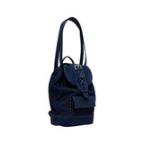 Phatbird Cobalt Faux-Leather Structured Weekend Tote