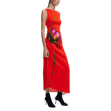 Phatbird Red Floral Print Dress