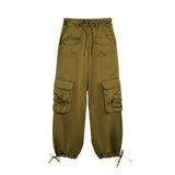 Phatbird Forest Green Zip-Button Tailored Trousers