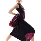 Phatbird Jet Floral Sleeveless Round-Neck Dress