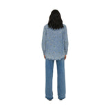 Phatbird Light Blue Floral Long-Sleeve Shirt