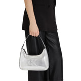 Phatbird Silver Metallic Shoulder Bag