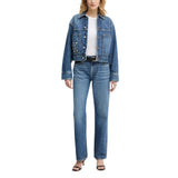 Phatbird Blue Denim Long-Sleeve Blazer