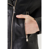 Phatbird Black V-neck Women Blazer