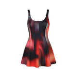 Phatbird Ebony Square-Neck Sleeveless Day Dress
