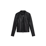 Phatbird Charcoal Zip-Front Stretch Blazer