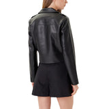 Phatbird Black V-neck Women Blazer