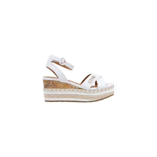 Phatbird White Platform Wedge Sandals