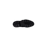Phatbird Black Faux Leather Lace-Up Shoes