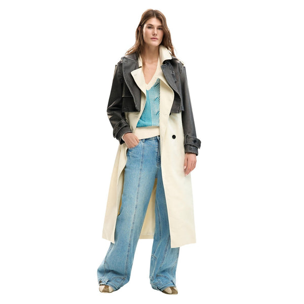 Phatbird Cotton Beige Blazer