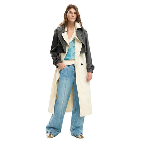 Phatbird Cotton Beige Blazer