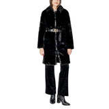 Luxury Brown Belted Long Coat
