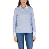 Phatbird Powder Blue Pinstripe Shirt