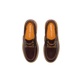 Phatbird Bordeaux Leather Lace-Up Boots