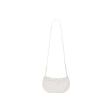 Phatbird Beige Zip-Top Compact Crossbody Bag