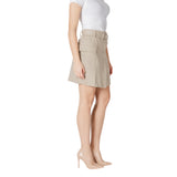 Phatbird Sand Cotton Side-Pocket Wrap Skirt