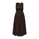 Phatbird Brown Sleeveless Women Dress