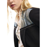 Phatbird  Women Black Blazer
