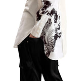 Phatbird White Printed Long-Sleeve Shirt