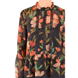 Phatbird Silky Drape Blouse