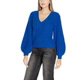 Guess Voluminous Sleeve V-Neck Sweater