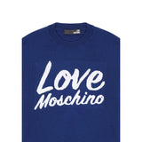 Love Moschino Script Logo Crewneck Knitwear