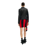 Phatbird Charcoal Zip-Front Stretch Blazer