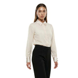 Phatbird Beige Long-Sleeve Classic Shirt