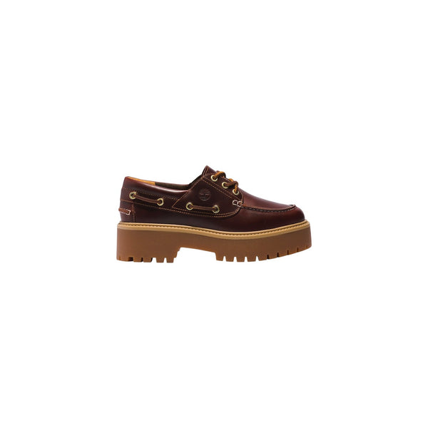 Phatbird Bordeaux Leather Lace-Up Boots