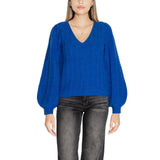Guess Voluminous Sleeve V-Neck Sweater