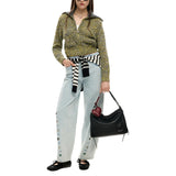Phatbird Midnight Vegan Zip Inside-Pocket Tote