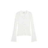 Phatbird Ivory White Viscose-Blend Classic Shirt