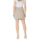 Phatbird Sand Cotton Side-Pocket Wrap Skirt