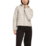 Lightweight Beige Puffer Jacket