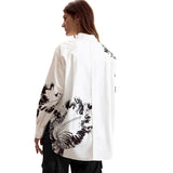 Phatbird White Printed Long-Sleeve Shirt