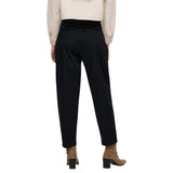 Phatbird Black Linen Trousers