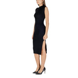 Morgan De Toi Ribbed Bodycon Midi Dress
