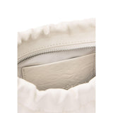 Phatbird Beige Zip-Top Compact Crossbody Bag