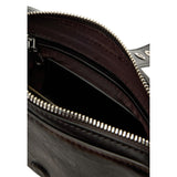 Mocha Card-Slim Zip Envelope Wallet Bag