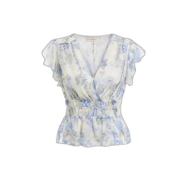 Phatbird Elegant Flutter Blouse